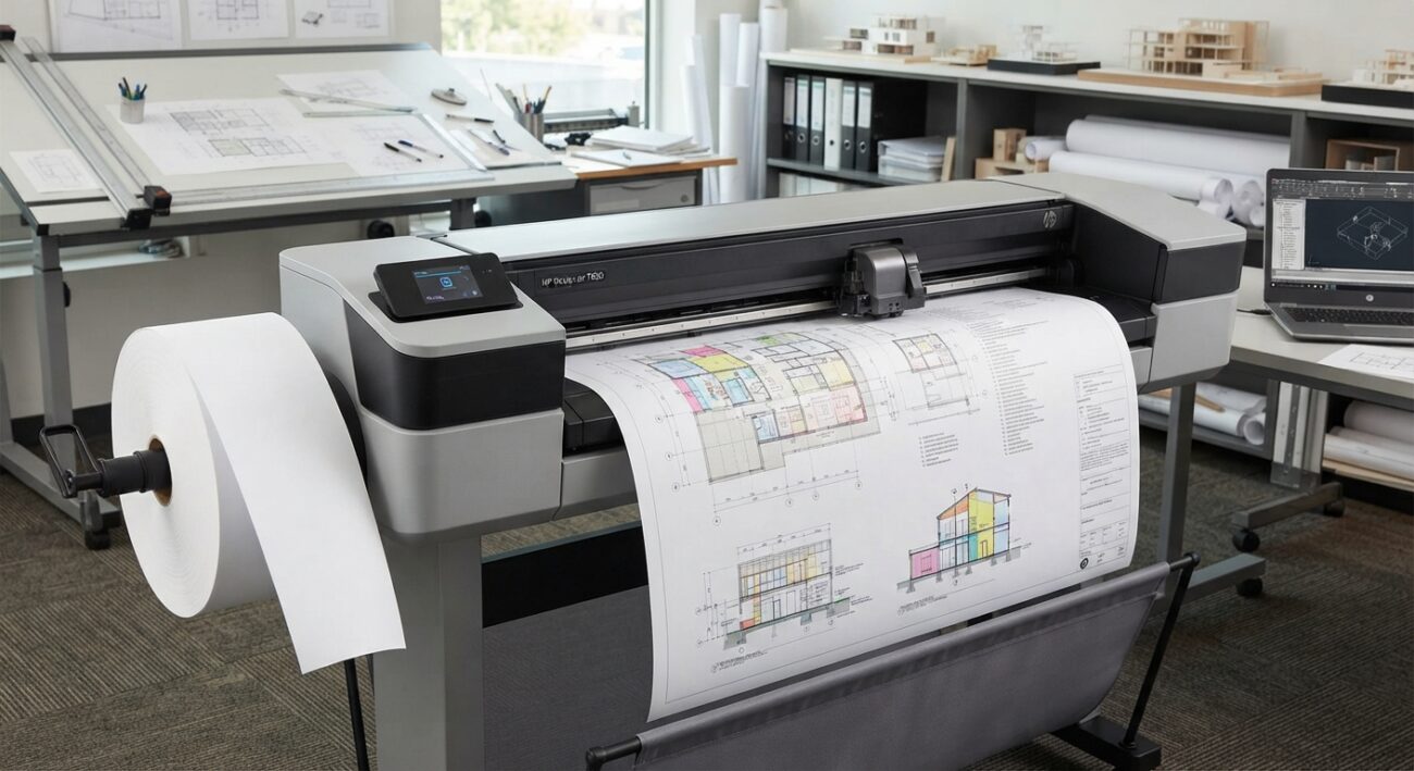 Ghid de alegere a hârtiei de plotter compatibile cu seria HP DesignJet