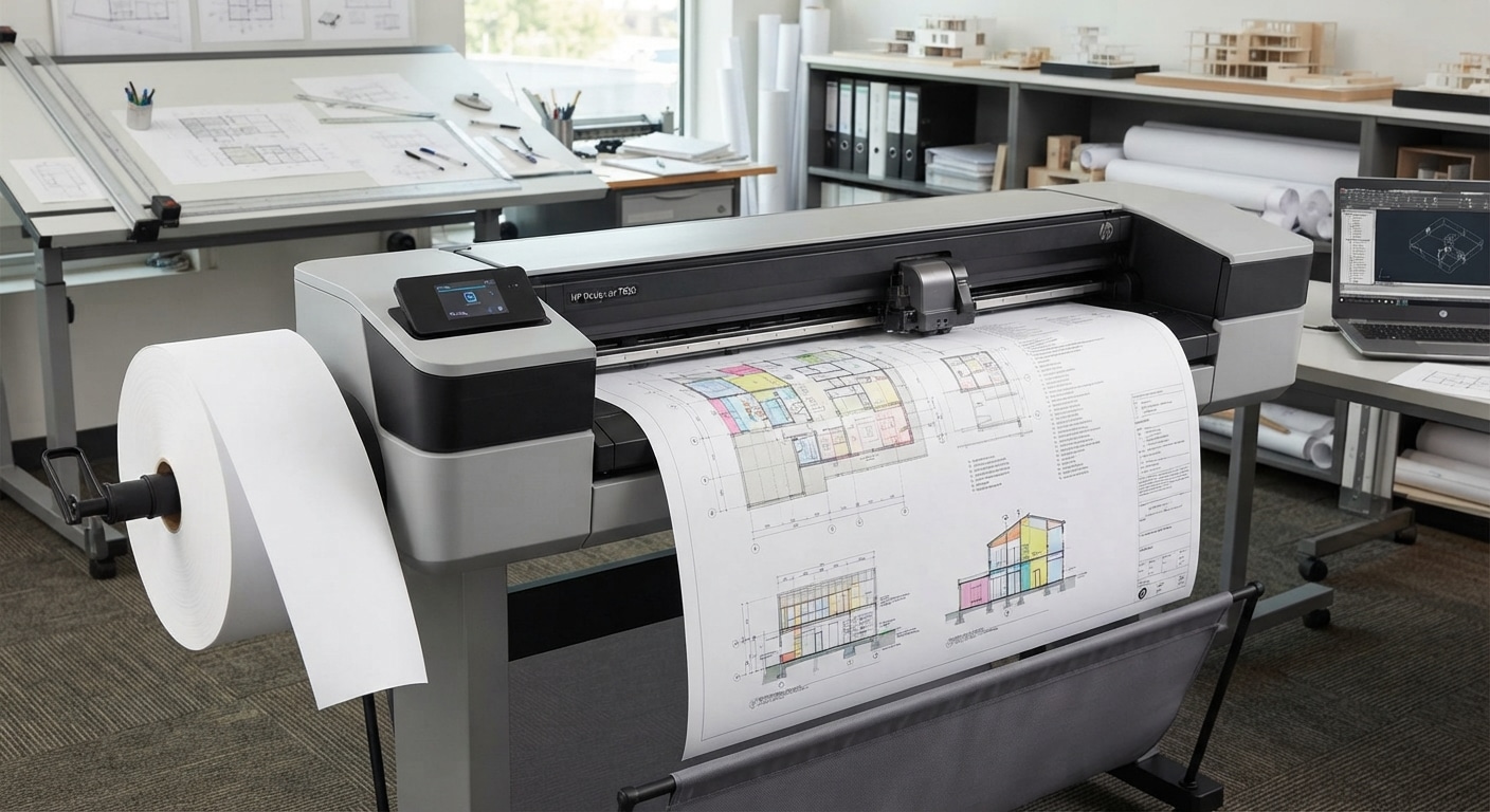 Ghid de alegere a hârtiei de plotter compatibile cu seria HP DesignJet
